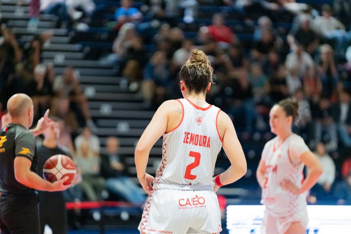 Elena Zemoura (La Tronche Meylan) face à Toulouse M.B., La Boulangère Wonderligue, 7 octobre 2026