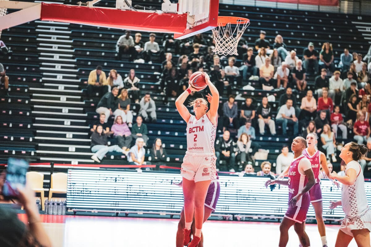 Elena Zemoura (La Tronche Meylan) face à Toulouse M.B., La Boulangère Wonderligue, 7 octobre 2026