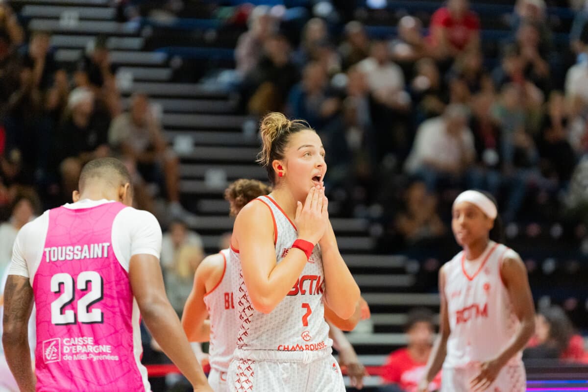 Elena Zemoura (La Tronche Meylan) face à Toulouse M.B., La Boulangère Wonderligue, 7 octobre 2026