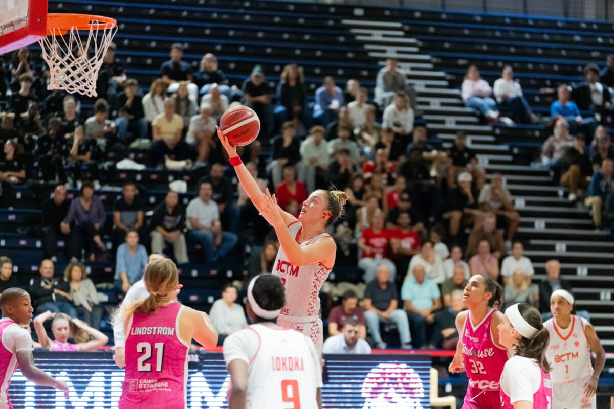 Elena Zemoura (La Tronche Meylan) face à Toulouse M.B., La Boulangère Wonderligue, 7 octobre 2026