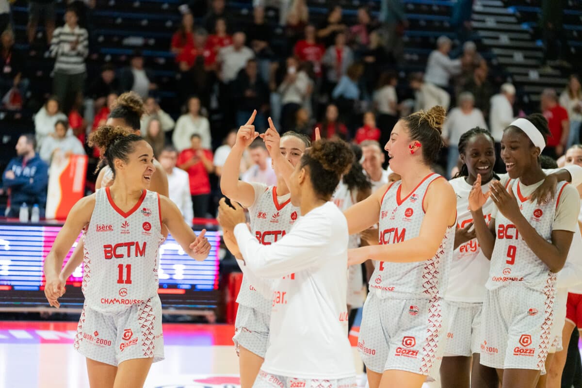 Tilise Boisseron et Elena Zemoura (La Tronche Meylan) face à Toulouse M.B., La Boulangère Wonderligue, 7 octobre 2026