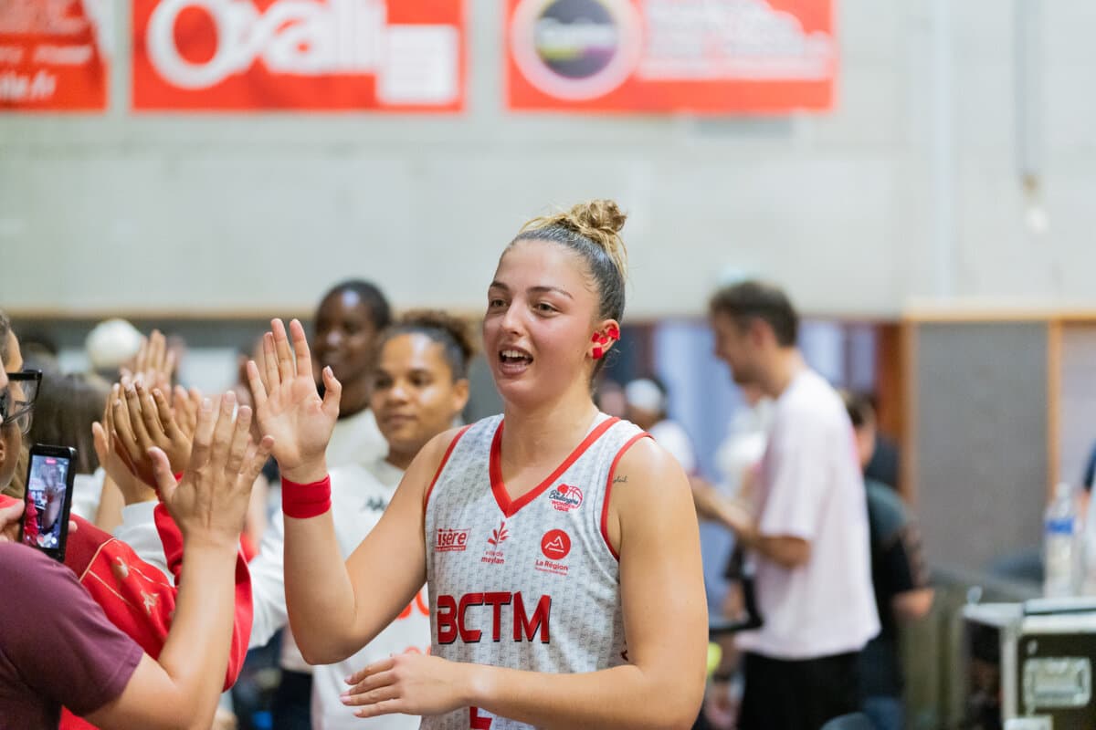 Elena Zemoura (La Tronche Meylan) face à Toulouse M.B., La Boulangère Wonderligue, 7 octobre 2026