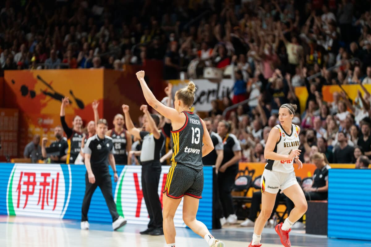 Leonie Fiebich (Allemagne (F)) face à Belgique (F), Coupe du Monde Féminine, 10 septembre 2026