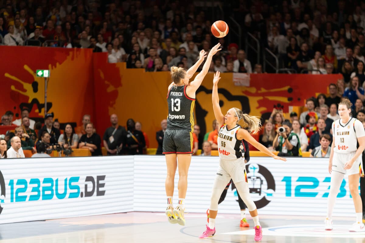 Leonie Fiebich (Allemagne (F)) face à Belgique (F), Coupe du Monde Féminine, 10 septembre 2026