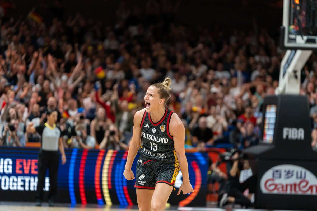 Leonie Fiebich (Allemagne (F)) face à Belgique (F), Coupe du Monde Féminine, 10 septembre 2026