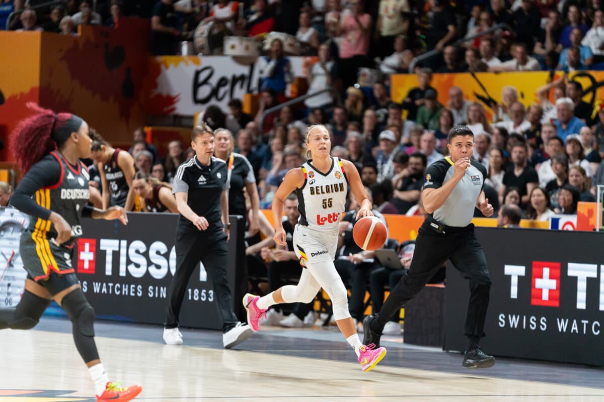 Julie Allemand (Belgique (F)) face à Allemagne (F), Coupe du Monde Féminine, 10 septembre 2026