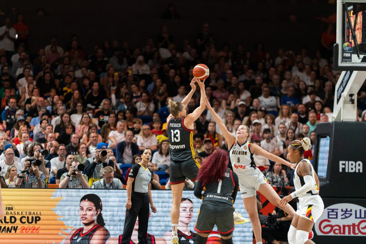 Leonie Fiebich (Allemagne (F)) face à Belgique (F), Coupe du Monde Féminine, 10 septembre 2026