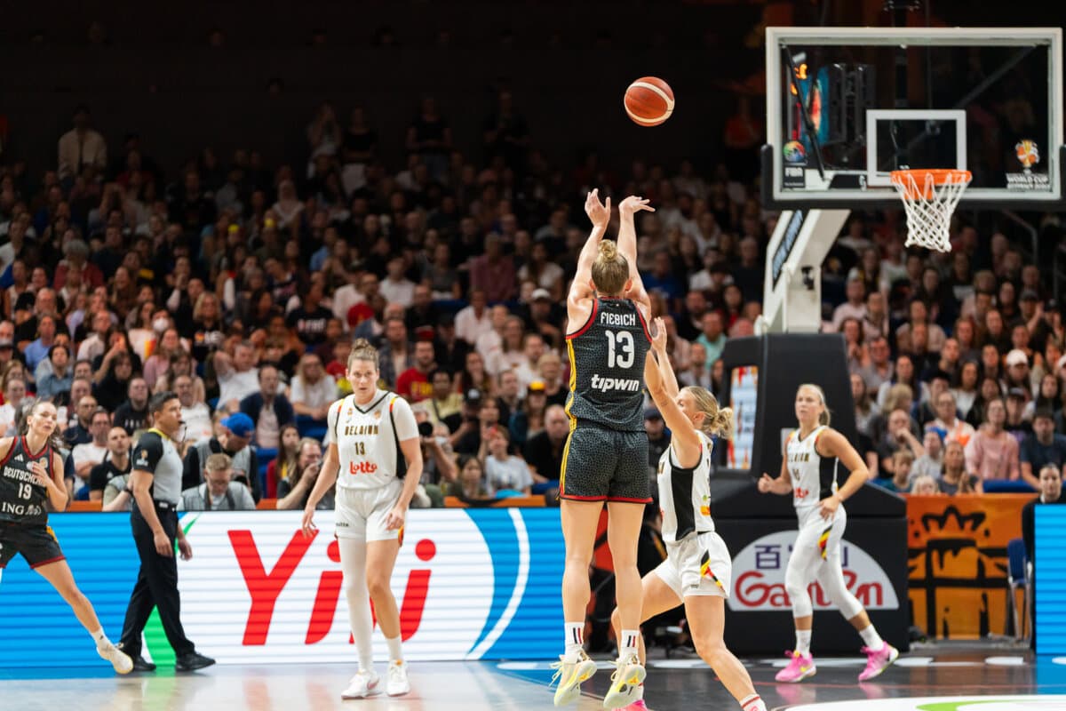 Leonie Fiebich (Allemagne (F)) face à Belgique (F), Coupe du Monde Féminine, 10 septembre 2026