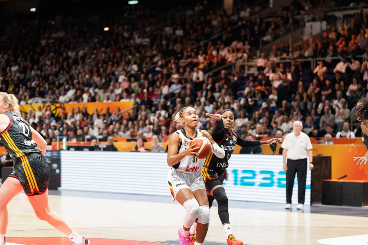 Maxuella Lisowa-Mbaka (Belgique (F)) face à Allemagne (F), Coupe du Monde Féminine, 10 septembre 2026