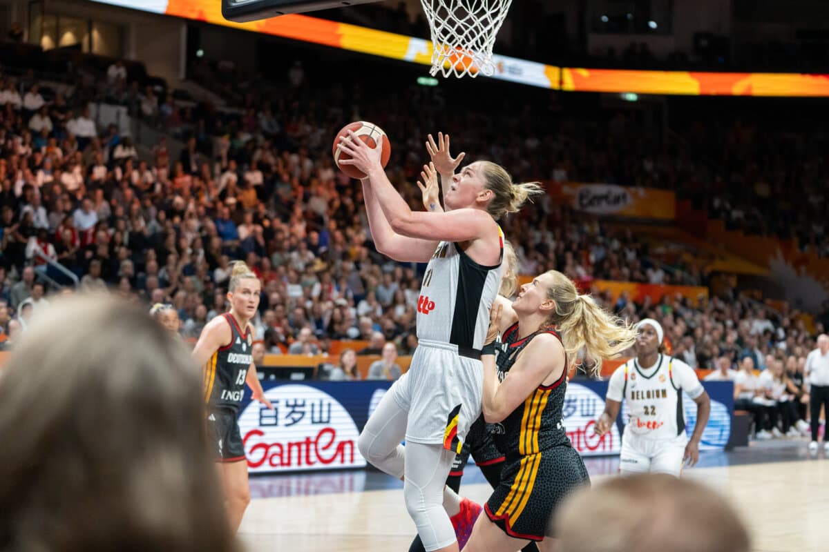 Emma Meesseman (Belgique (F)) face à Allemagne (F), Coupe du Monde Féminine, 10 septembre 2026