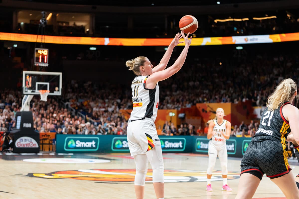 Emma Meesseman (Belgique (F)) face à Allemagne (F), Coupe du Monde Féminine, 10 septembre 2026