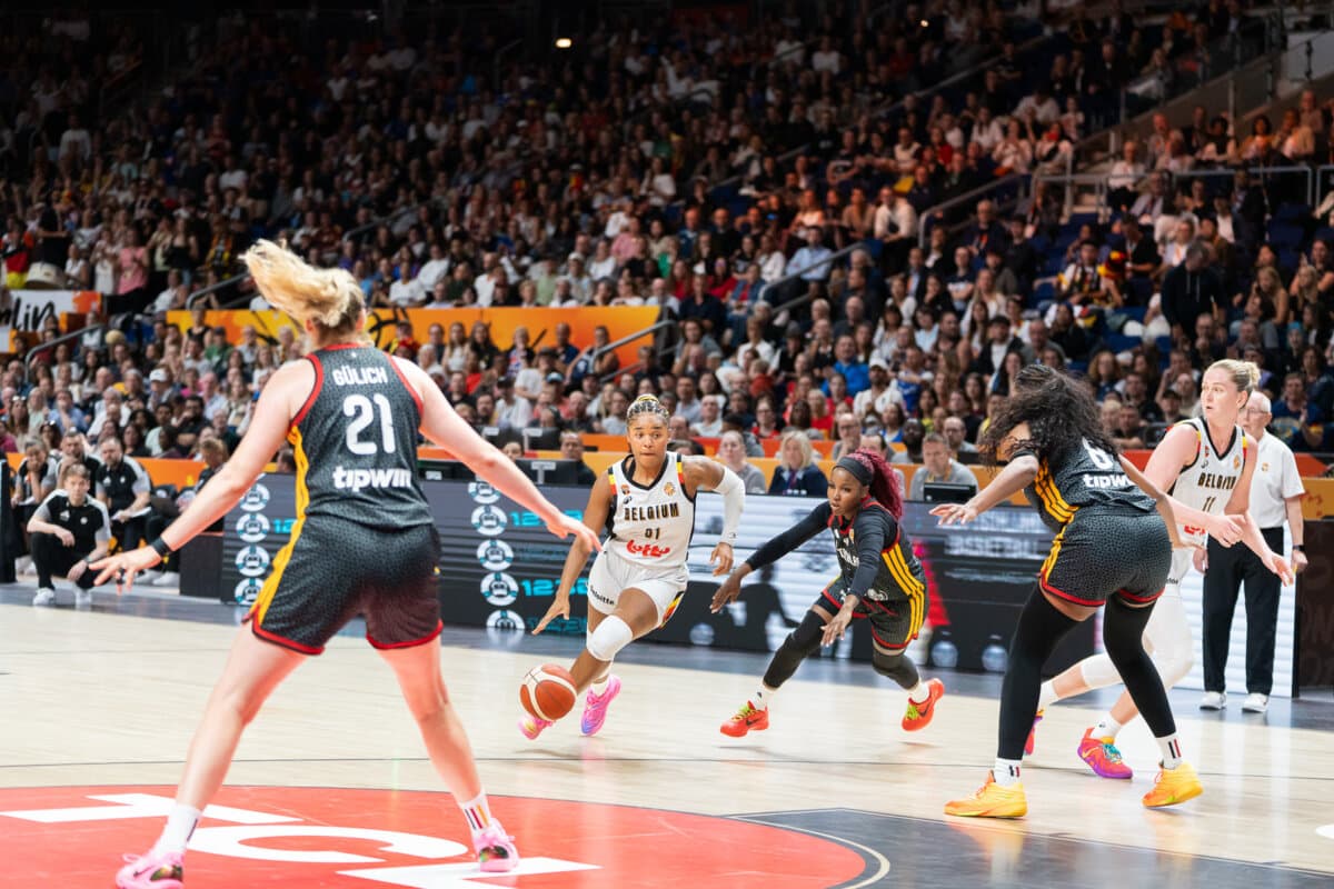Maxuella Lisowa-Mbaka (Belgique (F)) face à Allemagne (F), Coupe du Monde Féminine, 10 septembre 2026