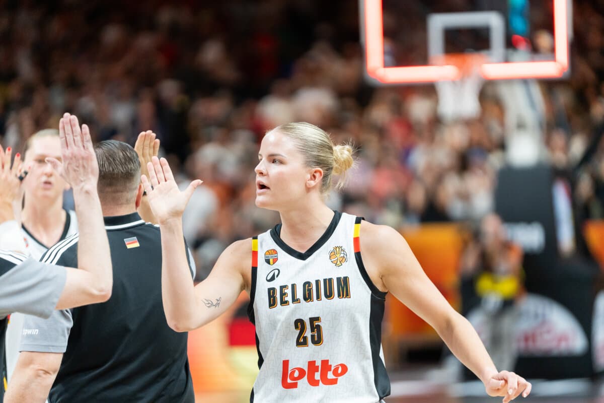 Becky Massey (Belgique (F)) face à Allemagne (F), Coupe du Monde Féminine, 10 septembre 2026