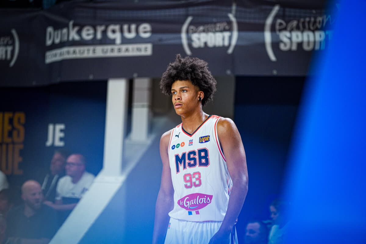 Swann Penda (Le Mans) face à Gravelines, Betclic ELITE, 26 septembre 2026