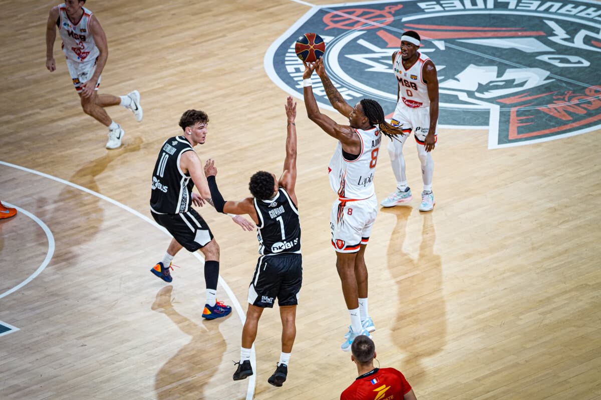 Melvin Ajinça (Le Mans) face à Gravelines, Betclic ELITE, 26 septembre 2026