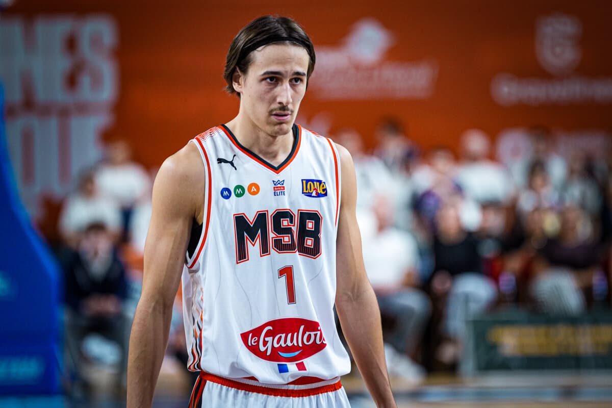 Bastien Grasshoff (Le Mans) face à Gravelines, Betclic ELITE, 26 septembre 2026