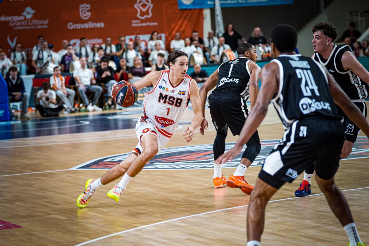 Bastien Grasshoff (Le Mans) face à Gravelines, Betclic ELITE, 26 septembre 2026