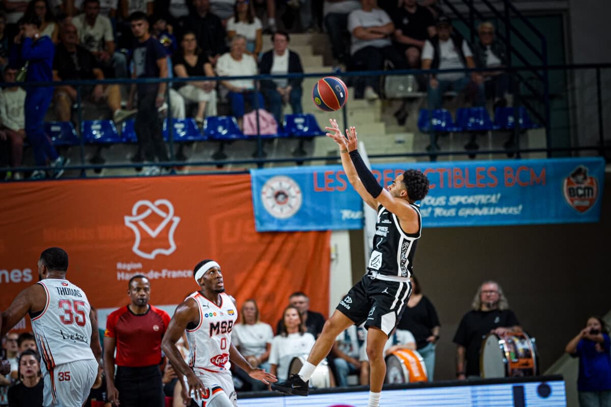 Jacob Gilyard (Gravelines) face à Le Mans, Betclic ELITE, 26 septembre 2026