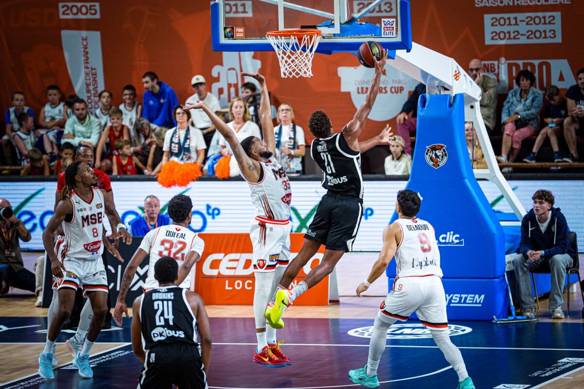 Jahel Trefle (Gravelines) face à Le Mans, Betclic ELITE, 26 septembre 2026
