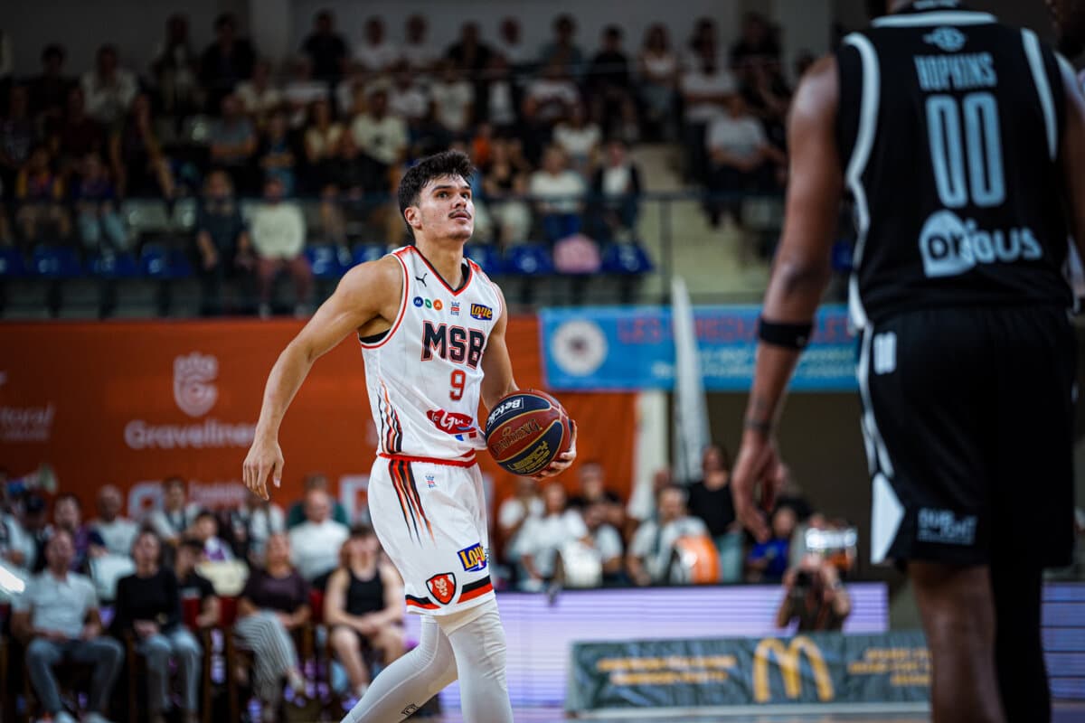 Léopold Delaunay (Le Mans) face à Gravelines, Betclic ELITE, 26 septembre 2026