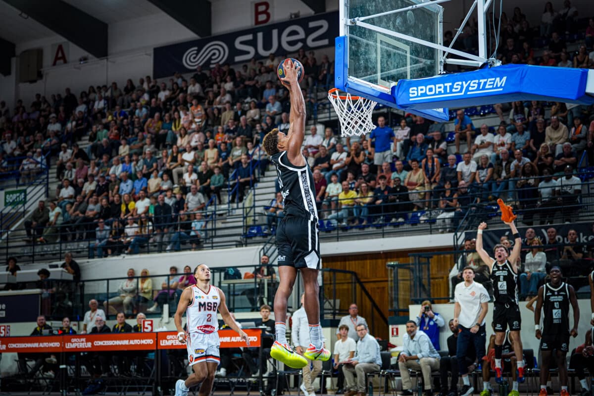 Jahel Trefle (Gravelines) face à Le Mans, Betclic ELITE, 26 septembre 2026