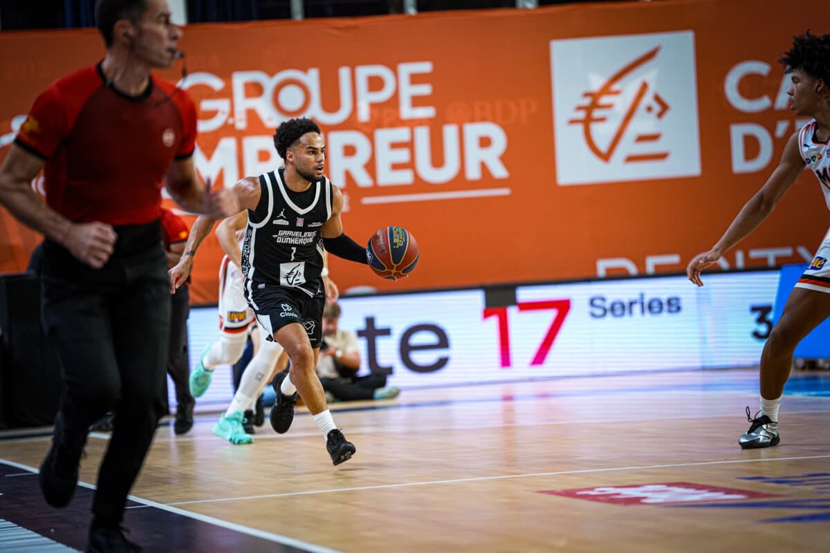 Jacob Gilyard (Gravelines) face à Le Mans, Betclic ELITE, 26 septembre 2026