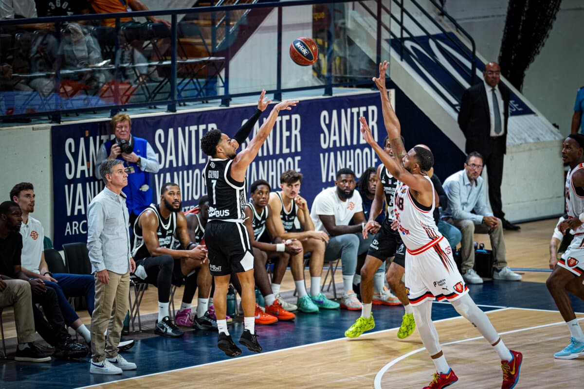 Jacob Gilyard (Gravelines) face à Le Mans, Betclic ELITE, 26 septembre 2026