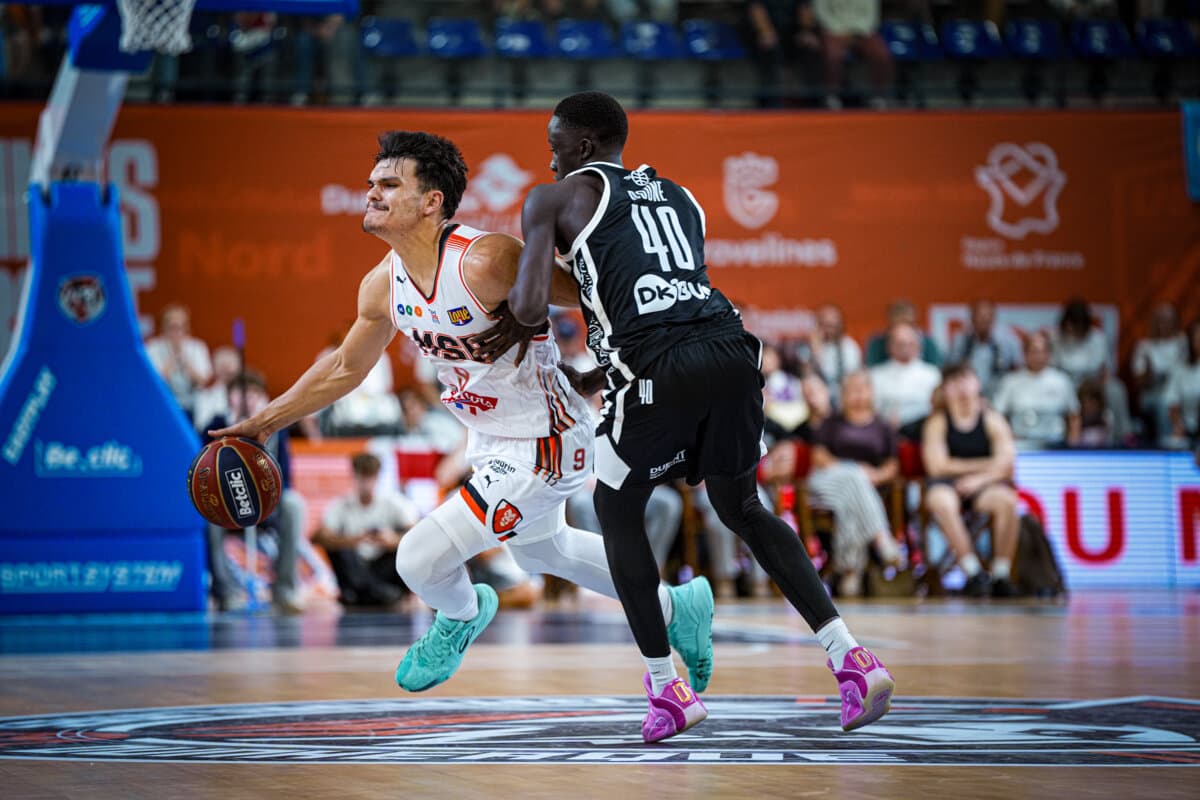 Léopold Delaunay (Le Mans) face à Gravelines, Betclic ELITE, 26 septembre 2026