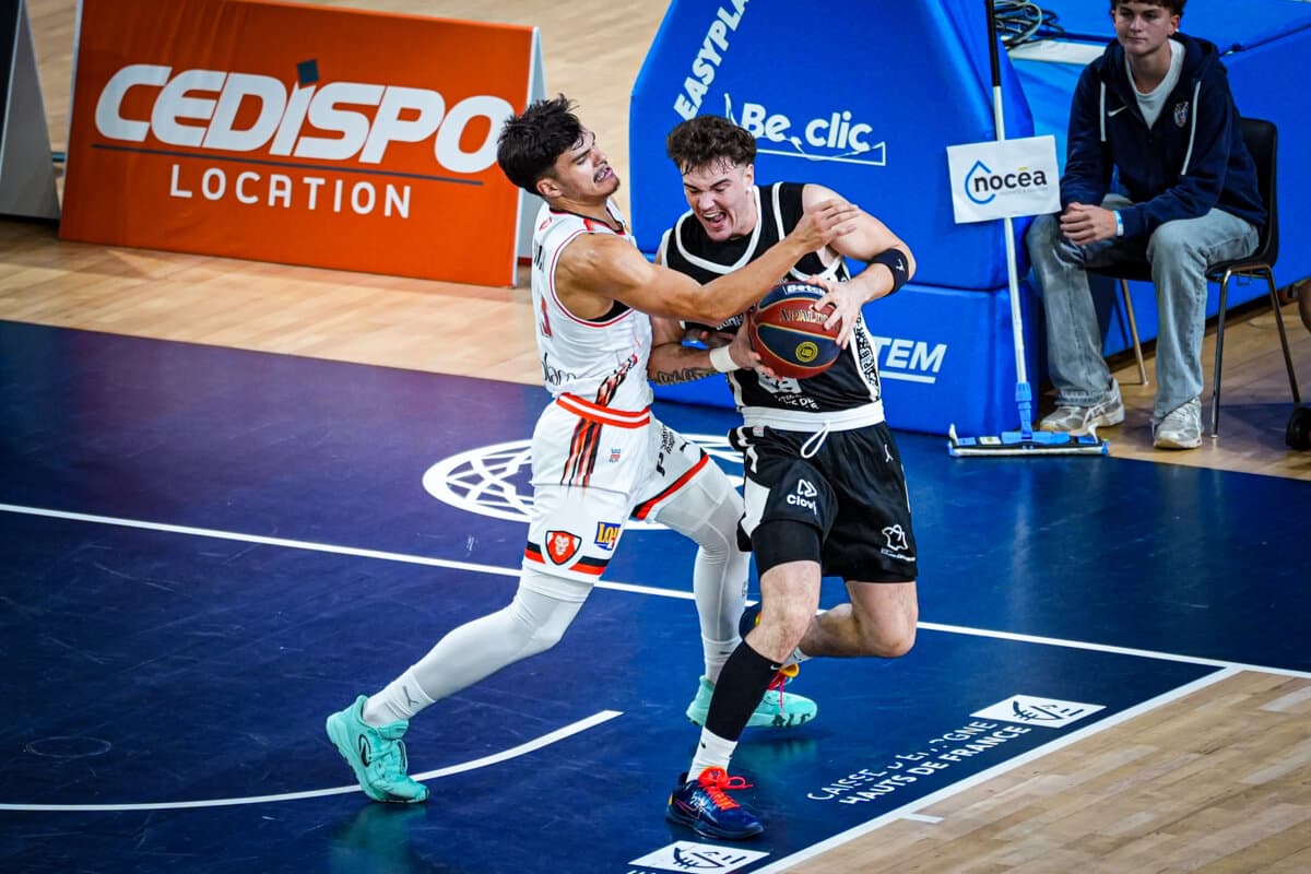 Louka Letailleur (Gravelines) face à Le Mans, Betclic ELITE, 26 septembre 2026