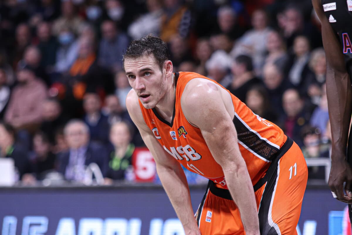Terry Tarpey (Le Mans) face à Paris Basketball, Betclic ELITE, 5 mars 2022