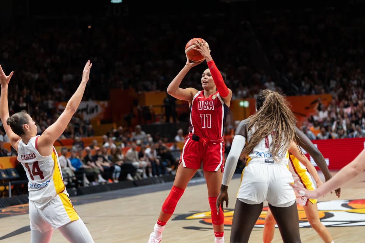 Napheesa Collier (Etats-Unis (F)) face à Espagne (F), Coupe du Monde Féminine, 12 septembre 2026