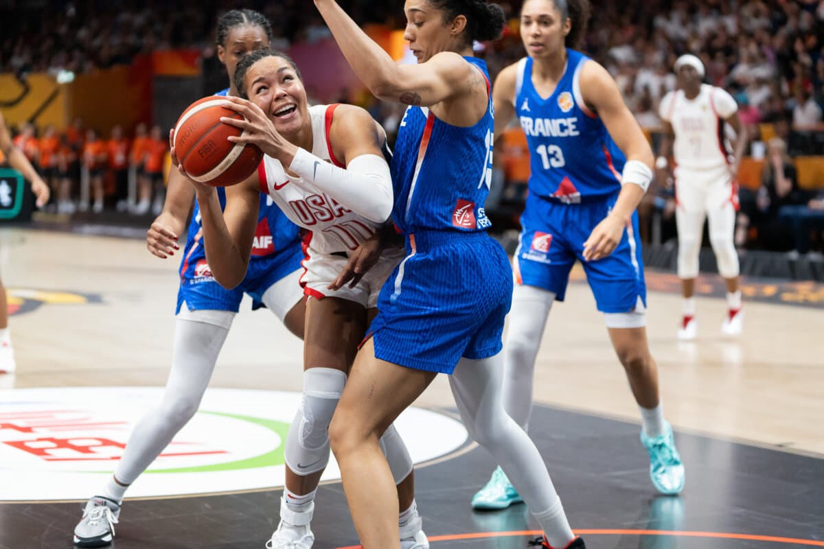 Napheesa Collier (Etats-Unis (F)) face à France (F), Coupe du Monde Féminine, 13 septembre 2026