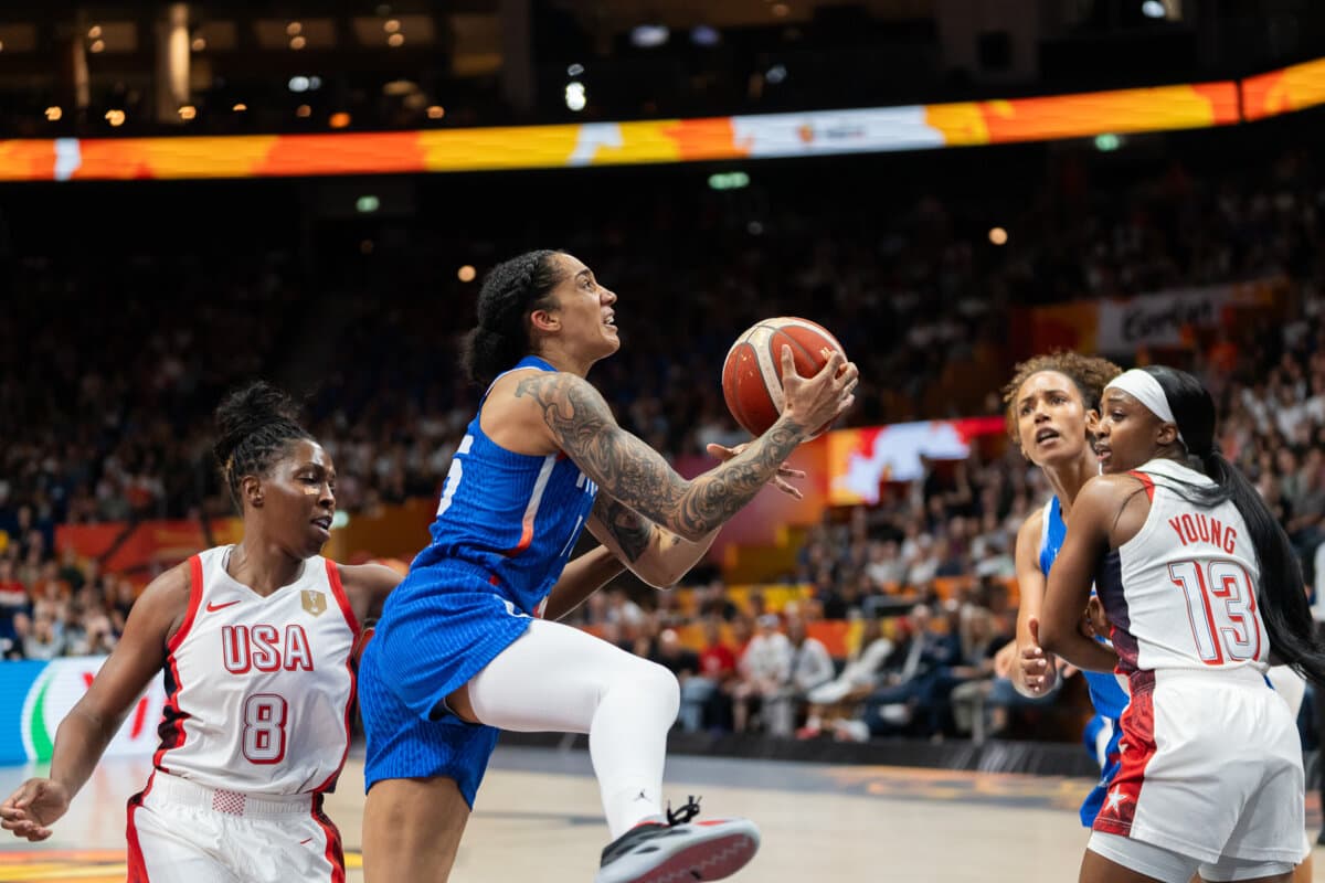 Gabby Williams (France (F)) face à Etats-Unis (F), Coupe du Monde Féminine, 13 septembre 2026