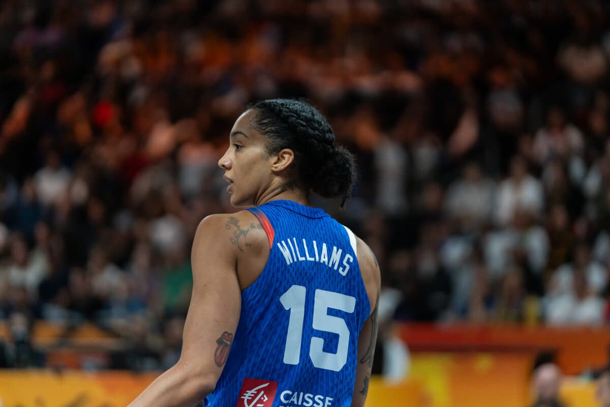 Gabby Williams (France (F)) face à Etats-Unis (F), Coupe du Monde Féminine, 13 septembre 2026