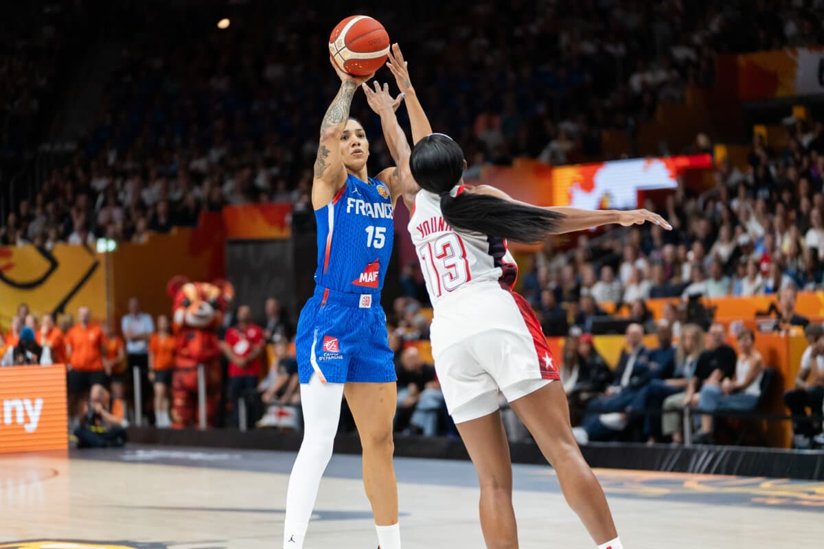 Gabby Williams (France (F)) face à Etats-Unis (F), Coupe du Monde Féminine, 13 septembre 2026