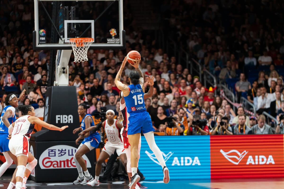 Gabby Williams (France (F)) face à Etats-Unis (F), Coupe du Monde Féminine, 13 septembre 2026