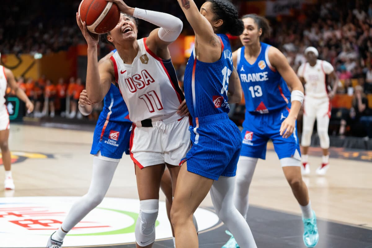Napheesa Collier (Etats-Unis (F)) face à France (F), Coupe du Monde Féminine, 13 septembre 2026