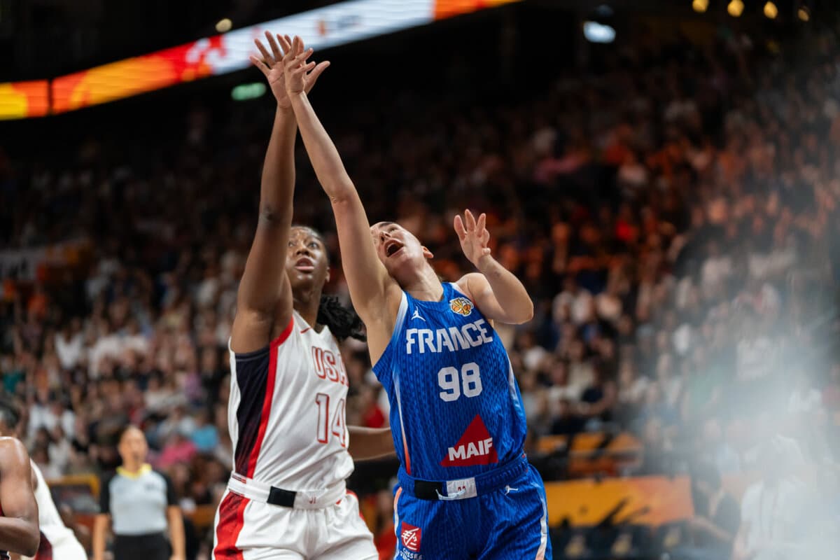 Aliyah Boston (Etats-Unis (F)) face à Pauline Astier (France (F)), Coupe du Monde Féminine, 13 septembre 2026