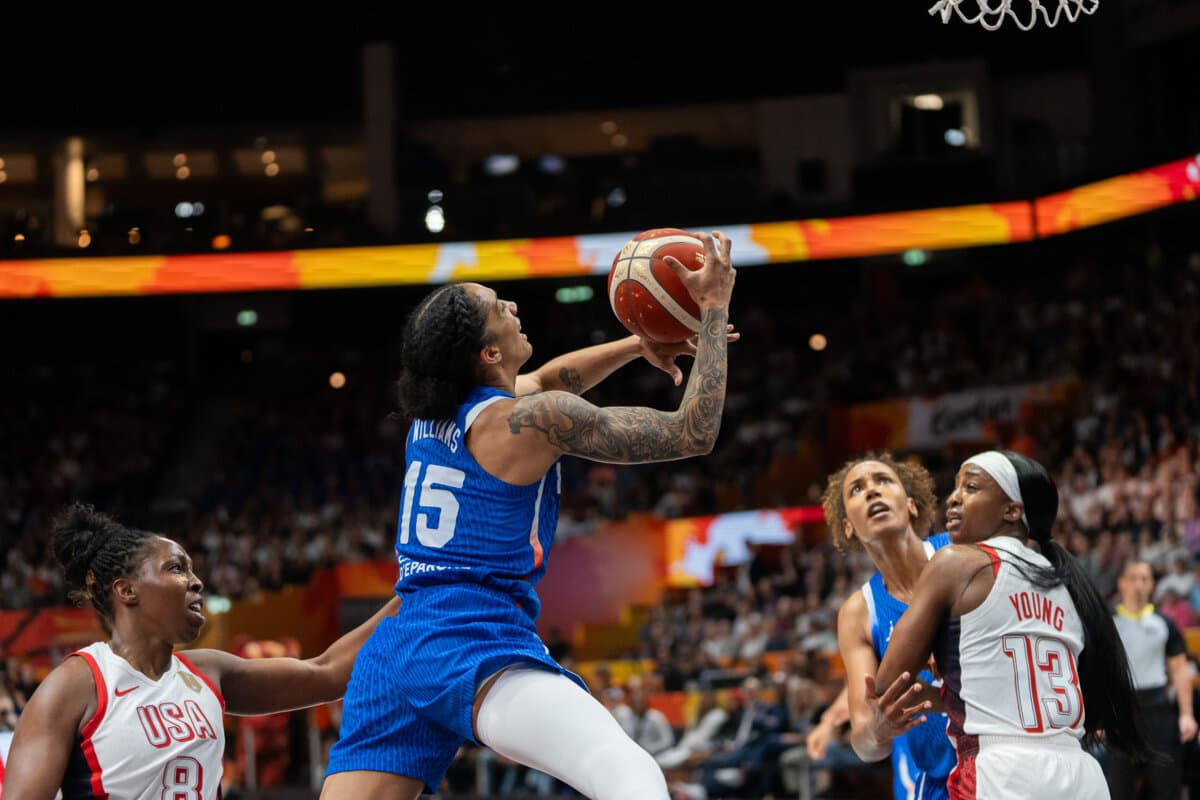 Gabby Williams (France (F)) face à Etats-Unis (F), Coupe du Monde Féminine, 13 septembre 2026