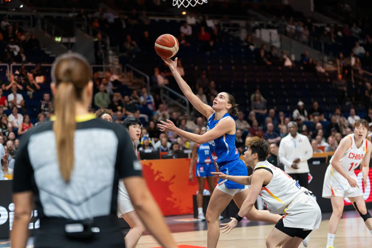 Pauline Astier (France (F)) face à Chine (F), Coupe du Monde Féminine, 10 septembre 2026