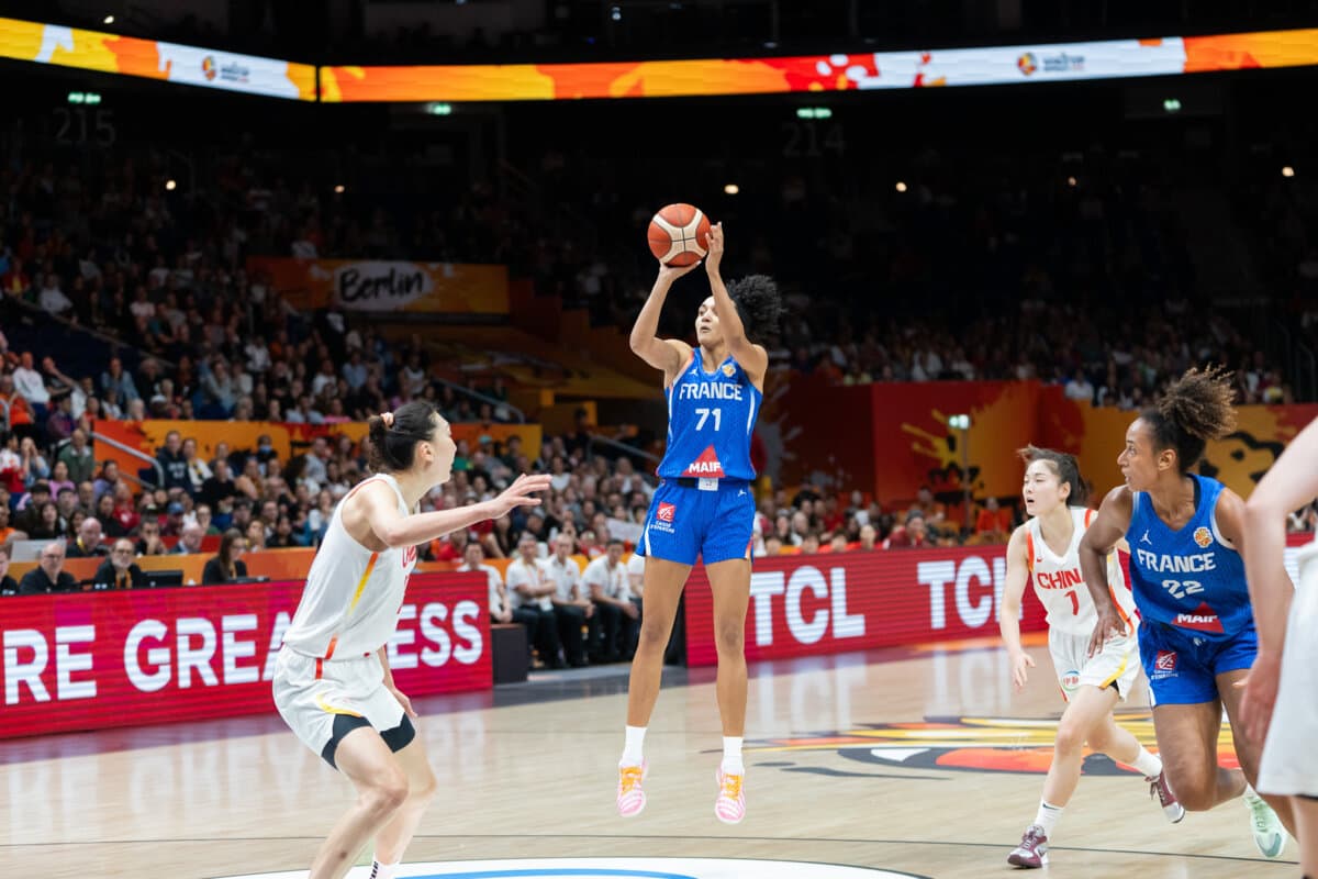 Leïla Lacan (France (F)) face à Chine (F), Coupe du Monde Féminine, 10 septembre 2026