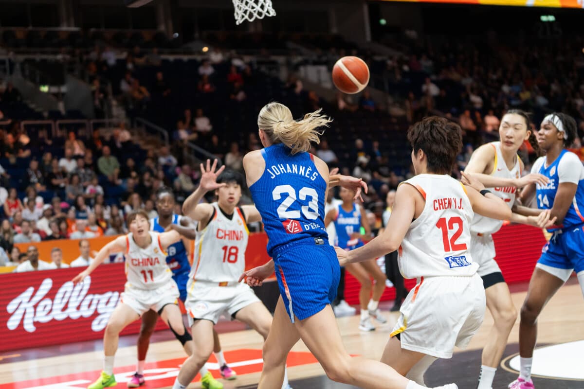 Marine Johannès (France (F)) face à Chine (F), Coupe du Monde Féminine, 10 septembre 2026