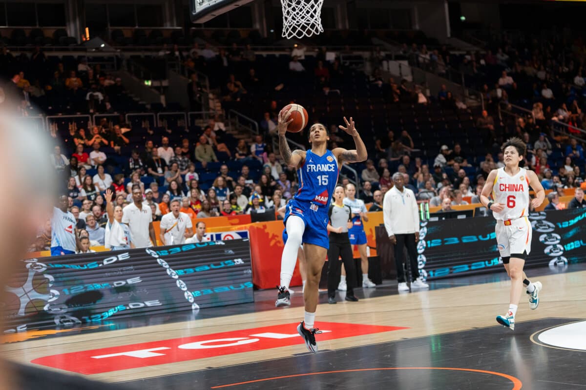 Gabby Williams (France (F)) face à Chine (F), Coupe du Monde Féminine, 10 septembre 2026