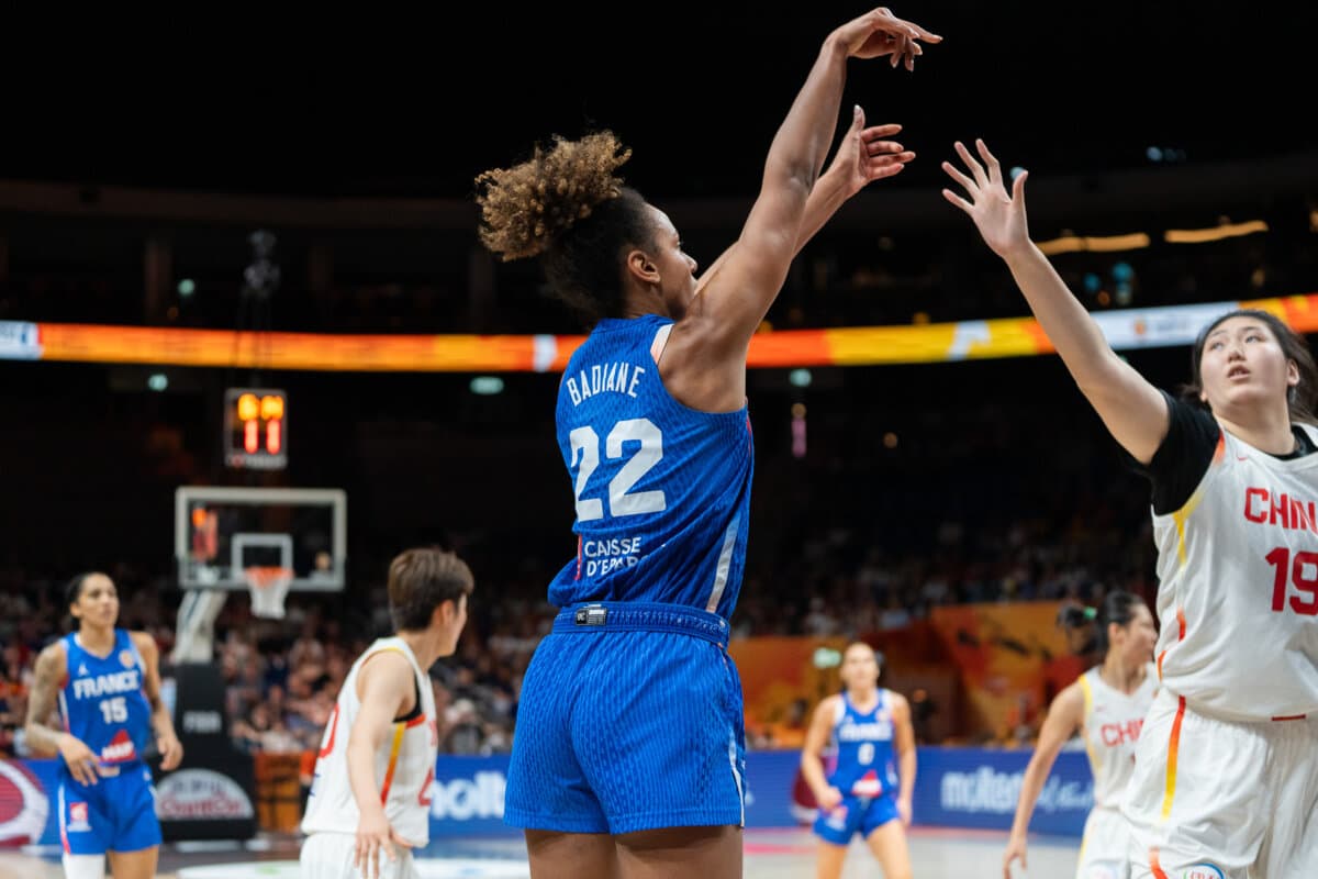 Marième Badiane (France (F)) face à Chine (F), Coupe du Monde Féminine, 10 septembre 2026