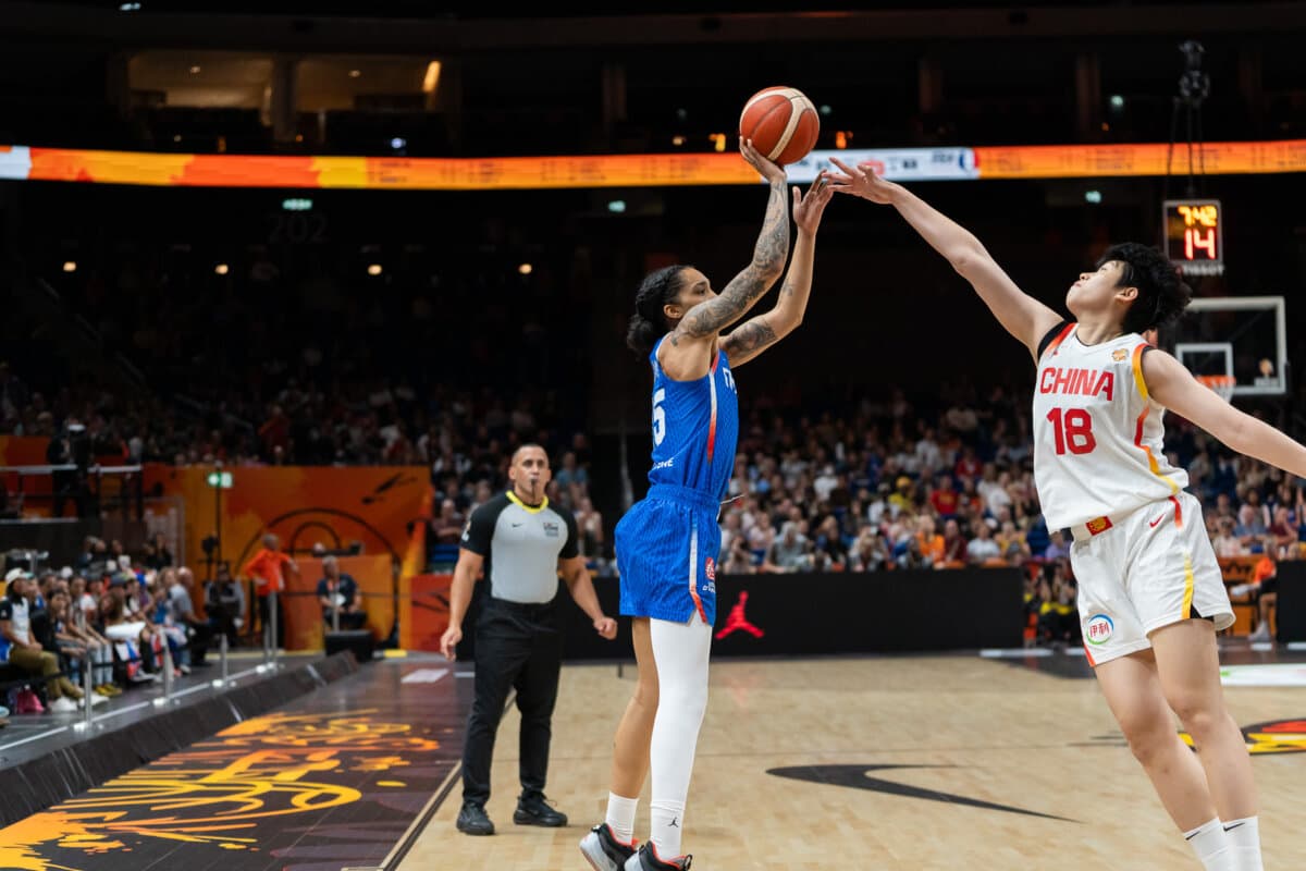 Gabby Williams (France (F)) face à Chine (F), Coupe du Monde Féminine, 10 septembre 2026
