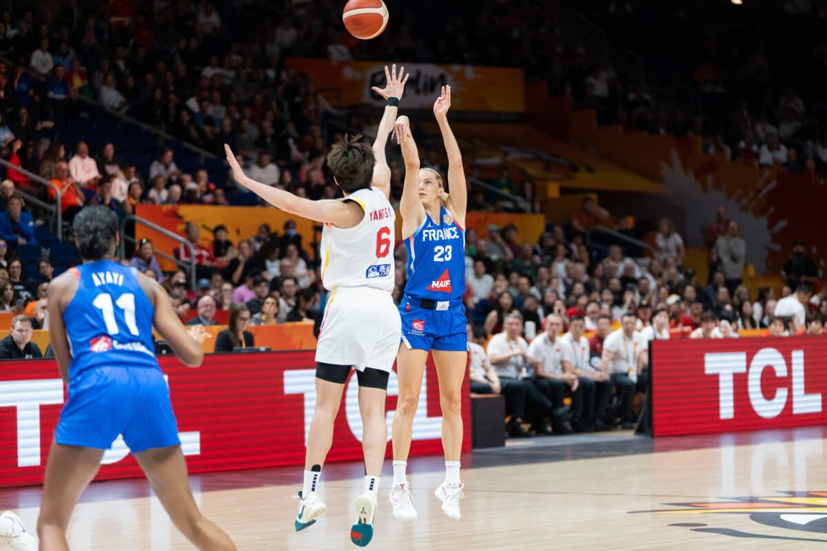Marine Johannès (France (F)) face à Chine (F), Coupe du Monde Féminine, 10 septembre 2026