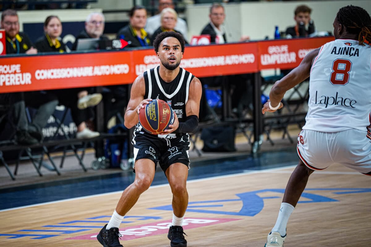 Jacob Gilyard (Gravelines) face à Le Mans, Betclic ELITE, 26 septembre 2026