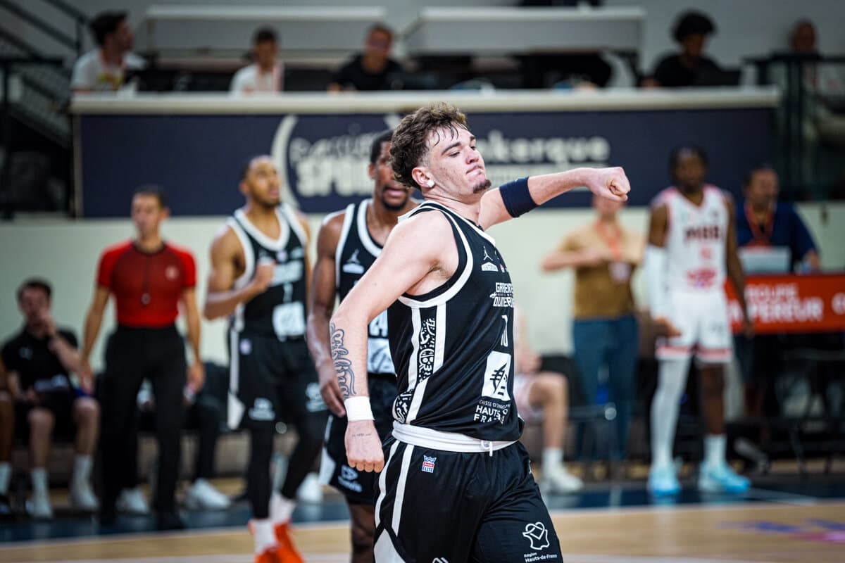 Louka Letailleur (Gravelines) face à Le Mans, Betclic ELITE, 26 septembre 2026