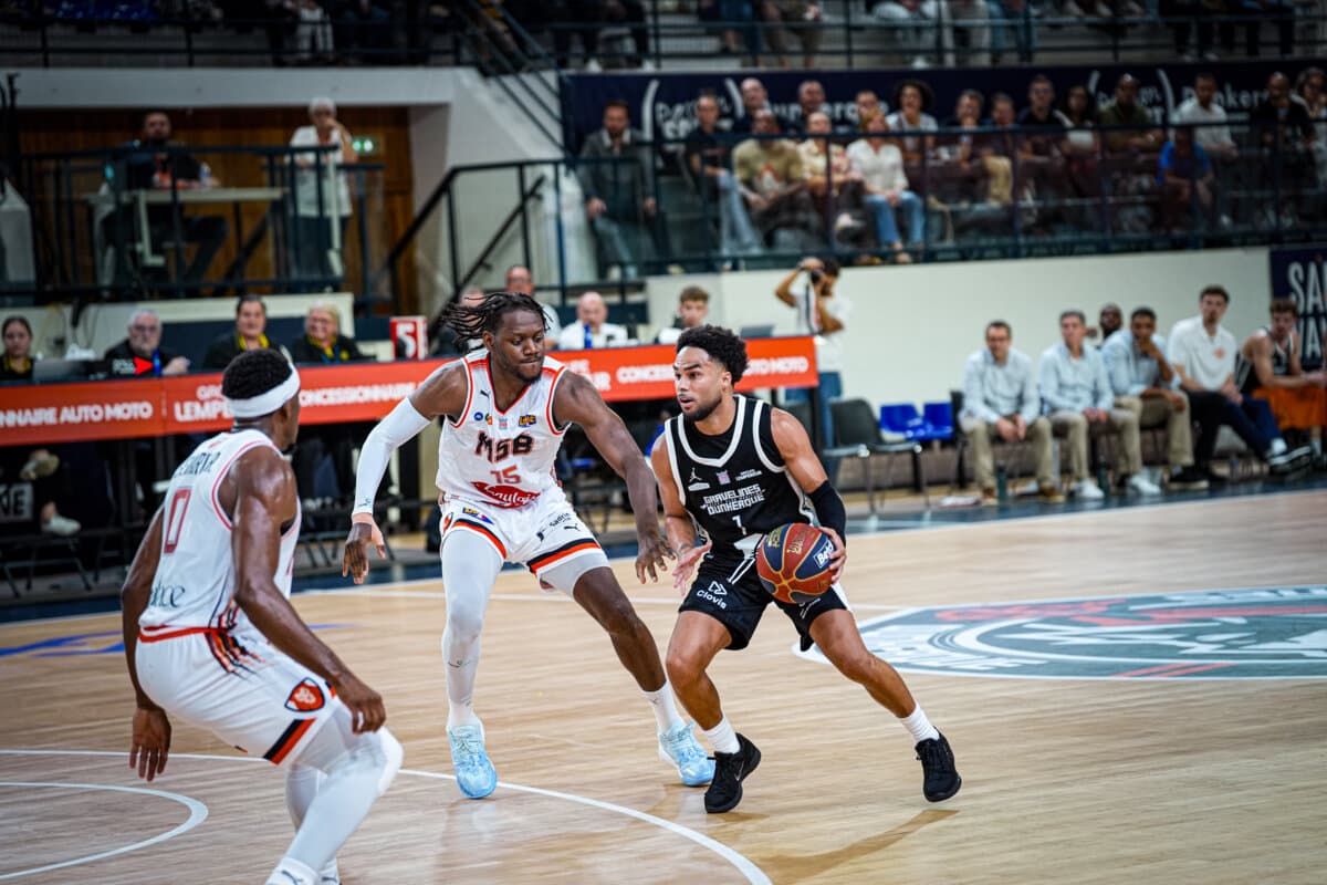 Jacob Gilyard (Gravelines) face à Le Mans, Betclic ELITE, 26 septembre 2026