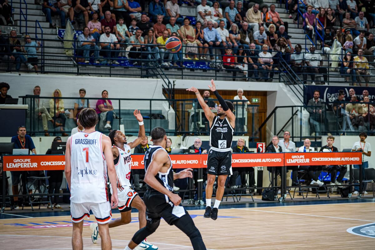 Jacob Gilyard (Gravelines) face à Le Mans, Betclic ELITE, 26 septembre 2026